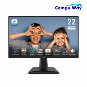 شاشة MSI PRO MP225 مقاس 21.5 بوصة بدقة FHD ومعدل تحديث 100Hz