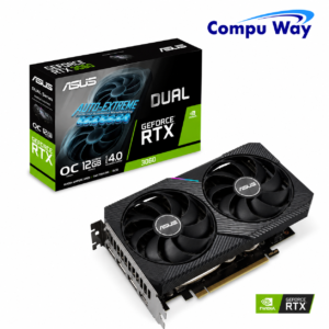 كارت شاشة ASUS Dual RTX 3060 V2 OC بسعة 12 جيجابايت