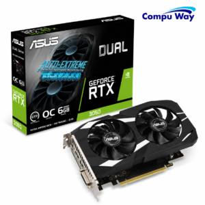 كارت شاشة ASUS Dual RTX 3050 OC بسعة 6 جيجابايت GDDR6