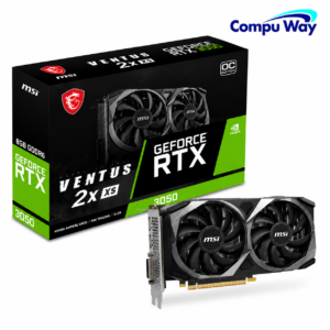 كارت شاشة MSI RTX 3050 Ventus 2X XS OC بسعة 8 جيجابايت