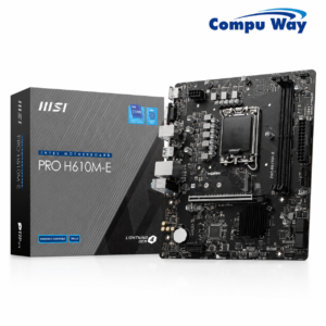 Msi Pro H610M E DDR5 Motherboard