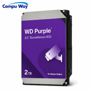 هارد ديسك داخلي WD Purple بسعة 2 تيرابايت