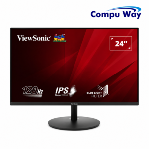 شاشة ViewSonic VA24E1-H مقاس 24 بوصة بدقة FHD ومعدل تحديث 120Hz