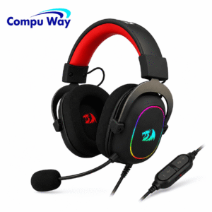 سماعة جيمينج سلكية Redragon H510 Zeus-X RGB – أسود