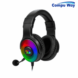 هيدسيت ألعاب سلكي Redragon H350 Pandora بإضاءة RGB - أسود