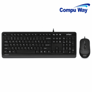 <br/>A4tech F1010 Wired Multimedia Keyboard and Mouse Combo – Black