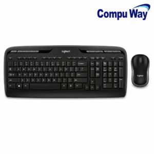 كيبورد وماوس لاسلكي Logitech MK330 – أسود 920-003983