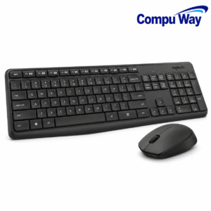 طقم كيبورد وماوس لاسلكي Logitech MK235 – 920-007927